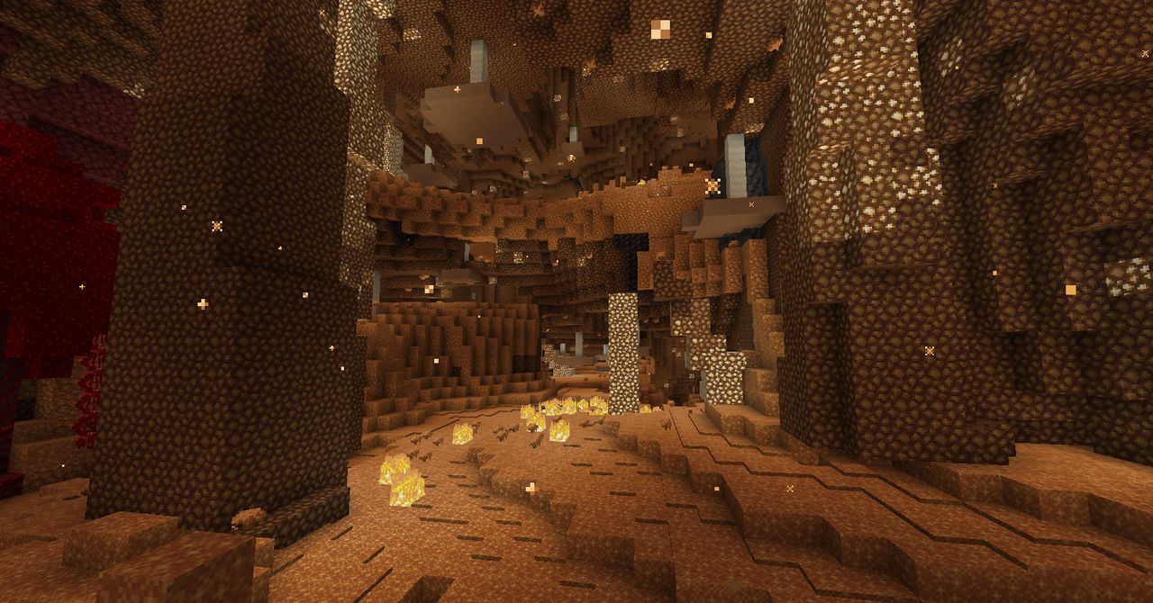 Glowstone Canyon (Minecraft) by Salynych on DeviantArt