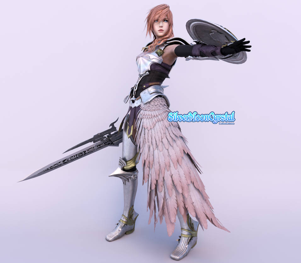 Dissidia NT - Lightning by SilverMoonCrystal on DeviantArt