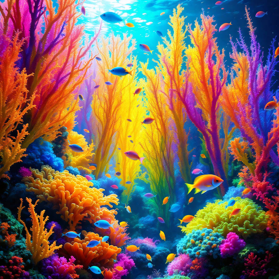 Underwater Magical Reef (4K) by ArtyPete2 on DeviantArt
