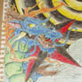 Blue Japanese Dragon