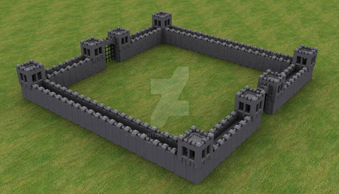 Age of Empires Castle Wall-01