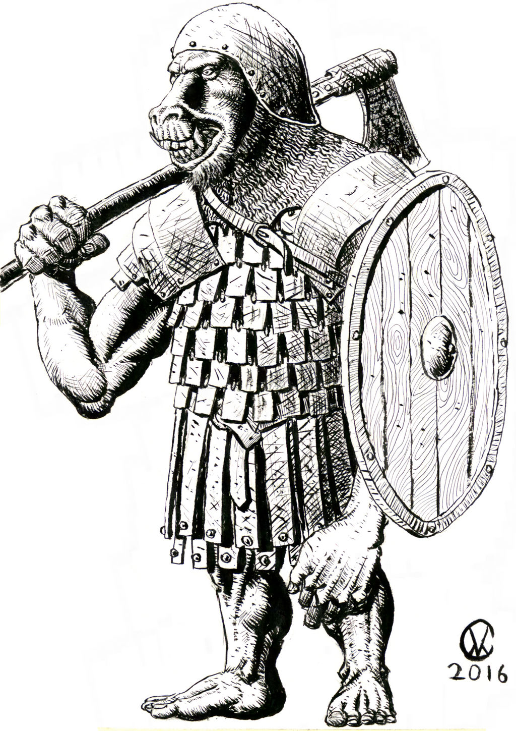 Orc Heavy Infantry by mentat0209 on DeviantArt