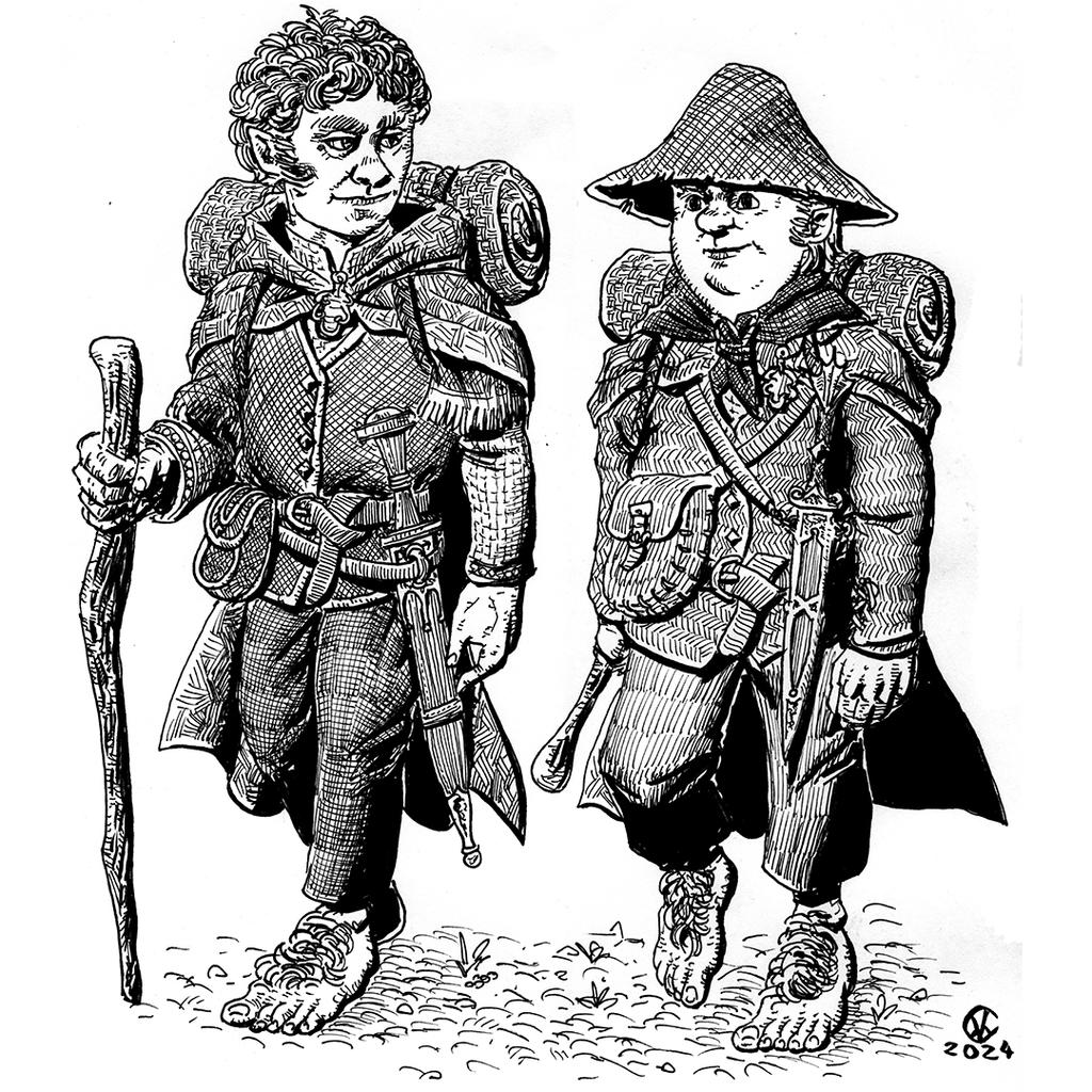 Frodo and Sam by mentat0209 on DeviantArt