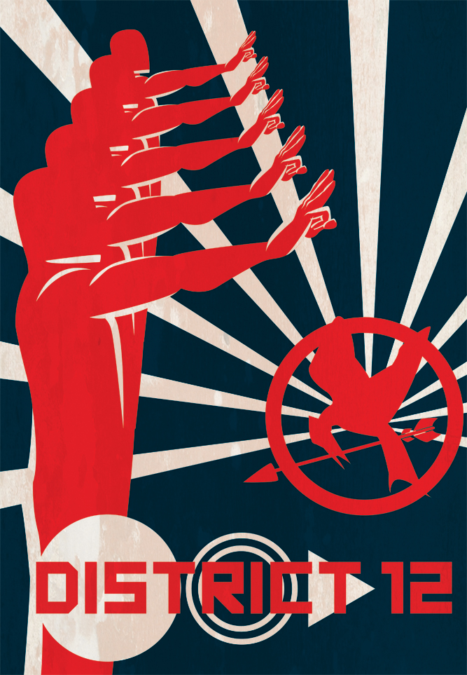 Hunger Games District 12 Propaganda Poster by on DeviantArt