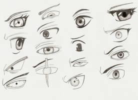 16 Anime eyes