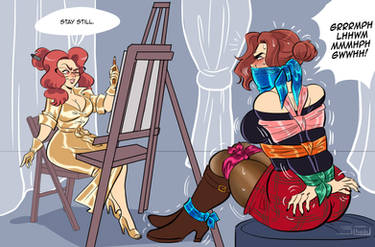 Commission: Artists and Models