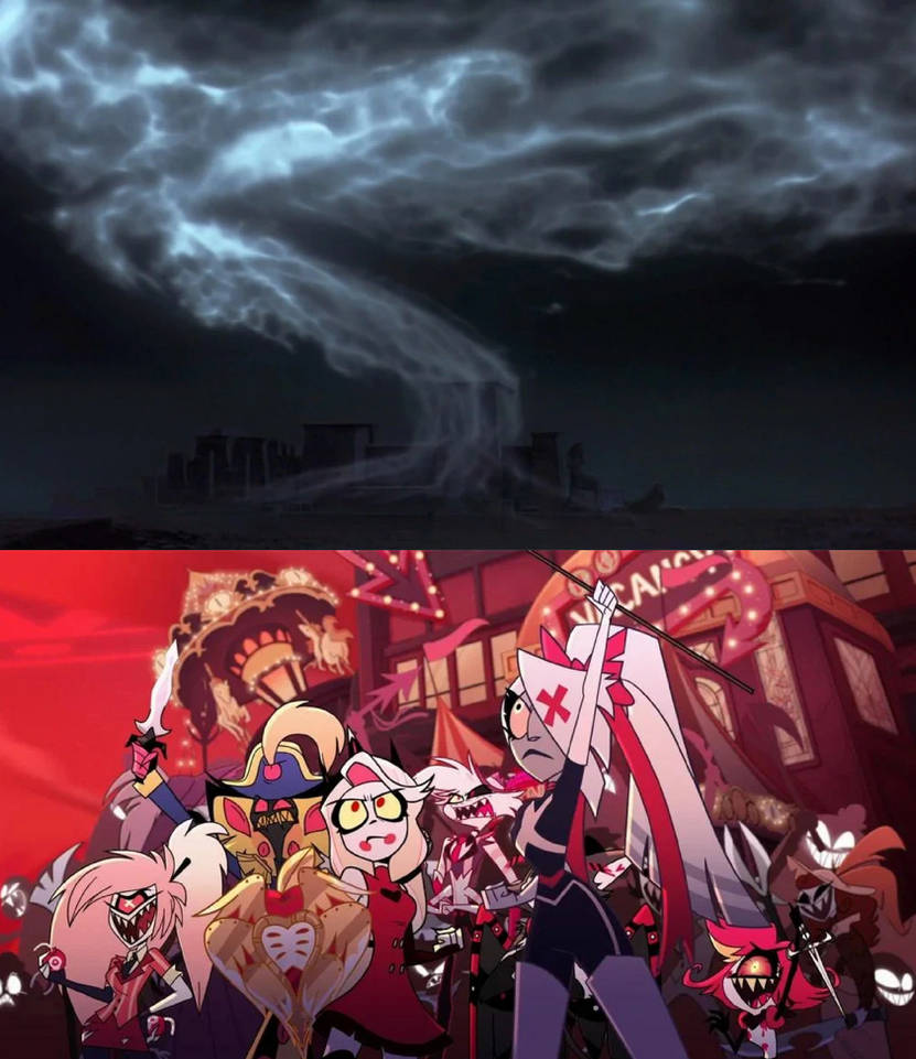 Hazbin Hotel Crew Ready To Face the Angel of Death by godzillavkk on ...