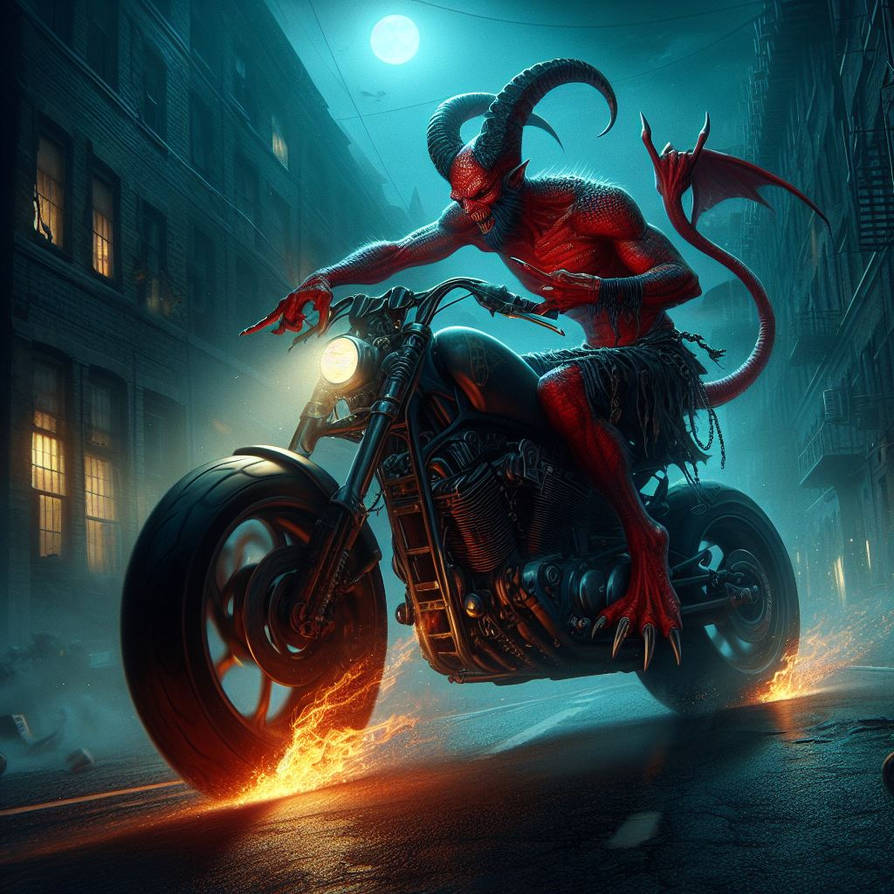 Devils ride by Dreamworkart on DeviantArt