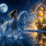 Moonlight Rider and Golden Dreamship