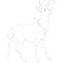 .: Deer Ai lineart :.