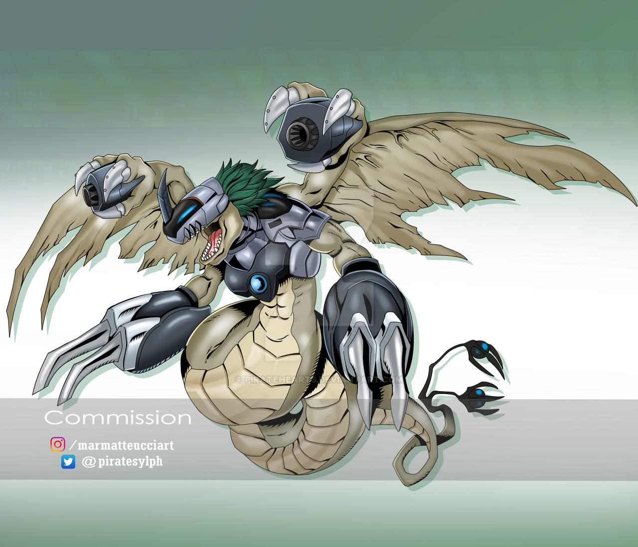 Deviantart Reference Digimon .: Digimon Commission :. by PirateHearts on DeviantArt