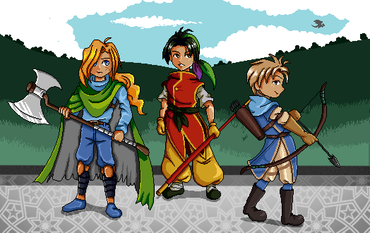 Suikoden - best friends