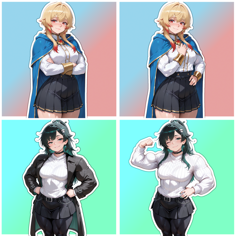Magician and Strength FMG VN - Devlog \ Char Intr by FutaMuscleFoundry ...