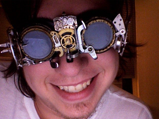 Steampunk Goggles FTW