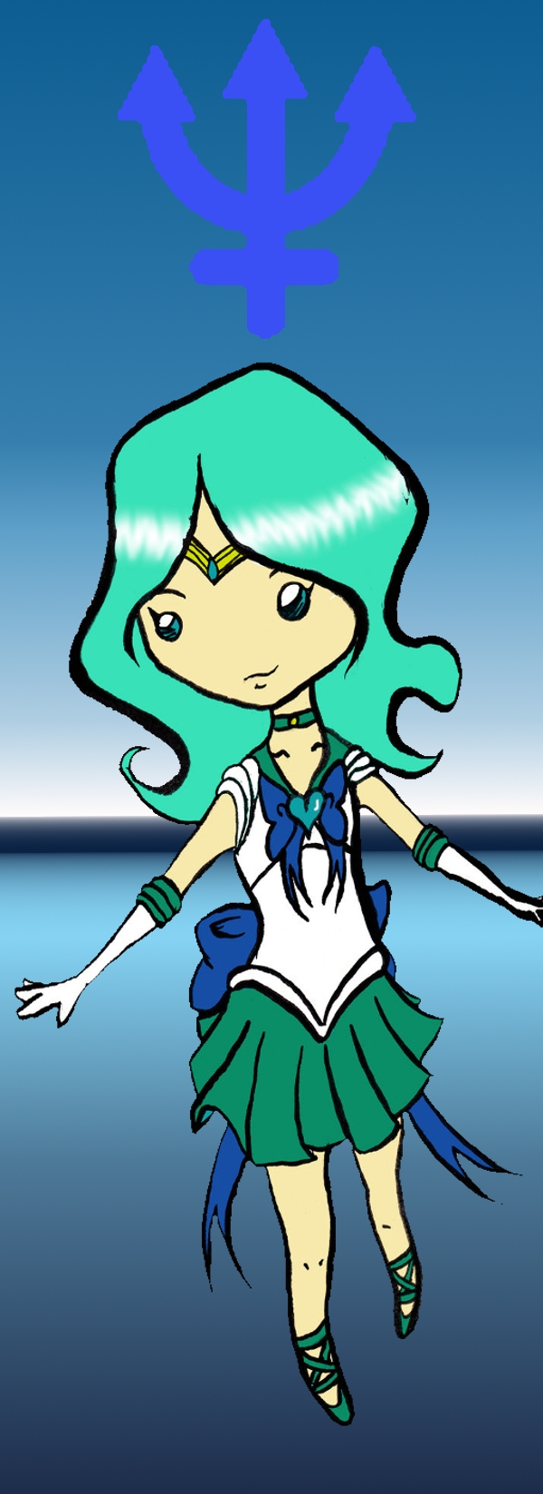 Sailor Neptune Bookmark