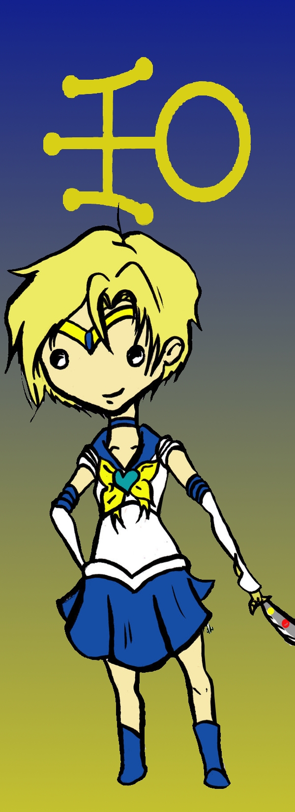 Sailor Uranus Bookmark