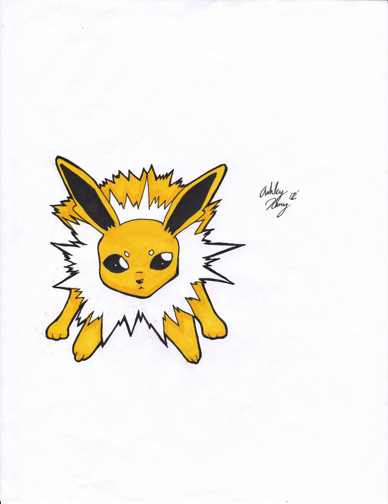 Jolteon Sticker Redux by CynicalSniper on DeviantArt