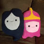 Marceline and Princess Bubblegum Pillow