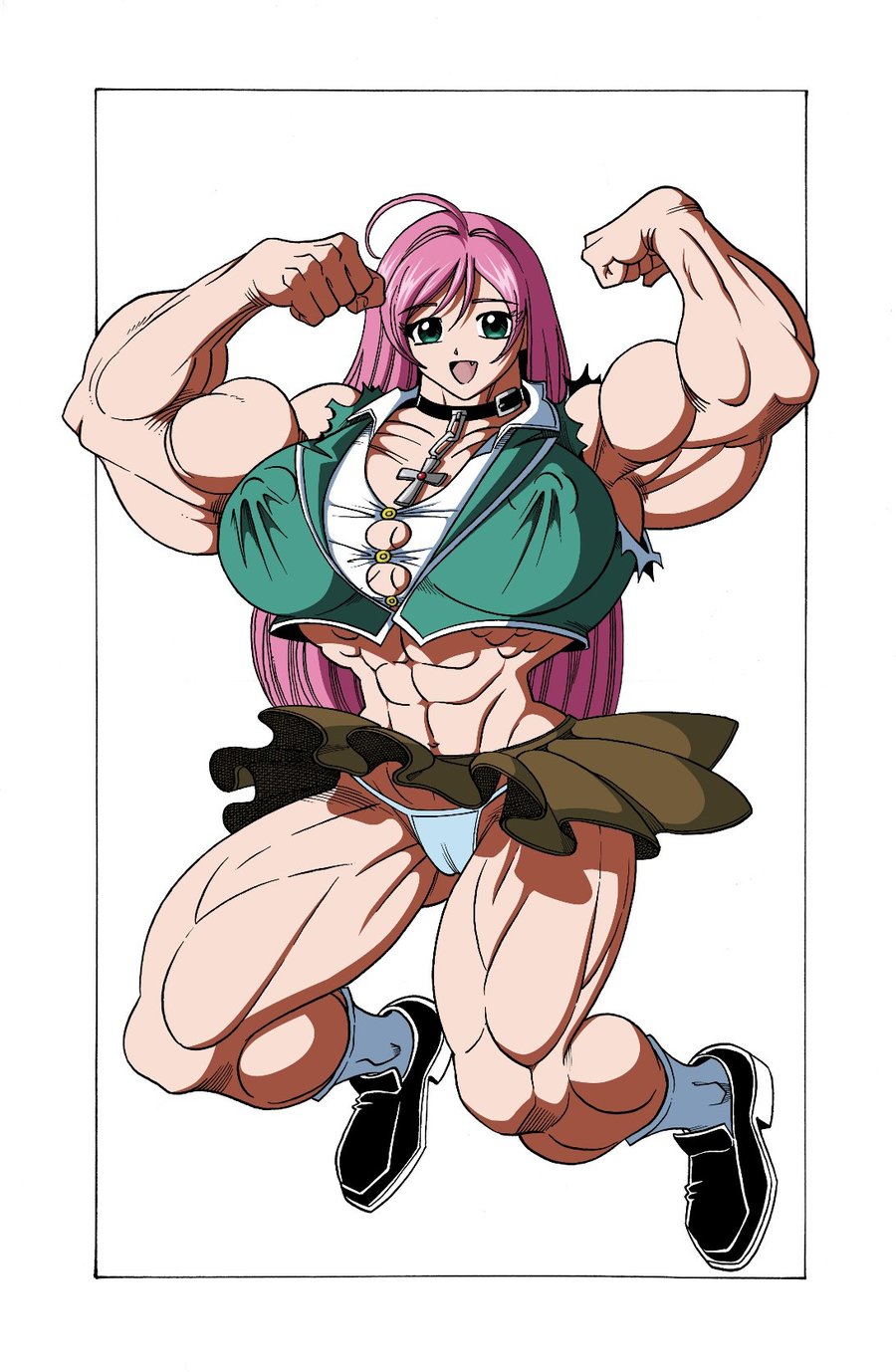 Moka Akashiya Muscle (Made By: Mangamuscle)