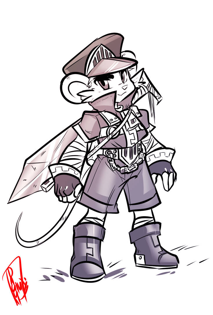 Mouseling Knight Mouse Knight by Daggy! by the-angriest-ogre on DeviantArt