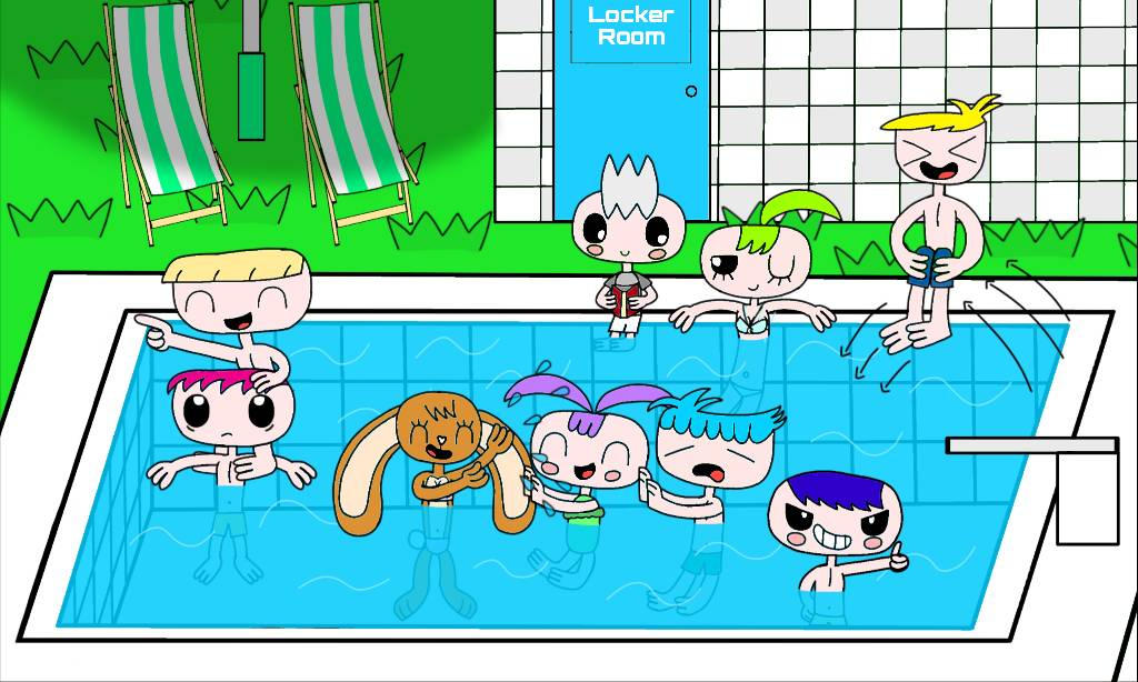 Pool Party by MattiaCarl on DeviantArt