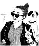 Natasha Negovanlis and Charlie by CharmingIce