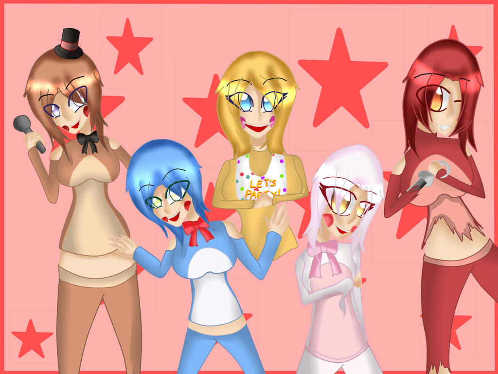Five nights at Anime by loxydragonvich109 on DeviantArt