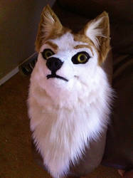 First fursuit mask is FINISHED