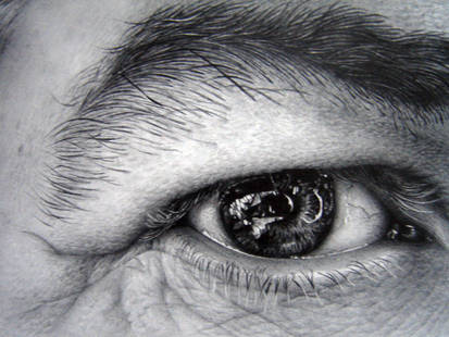 Eye study in pencil 2