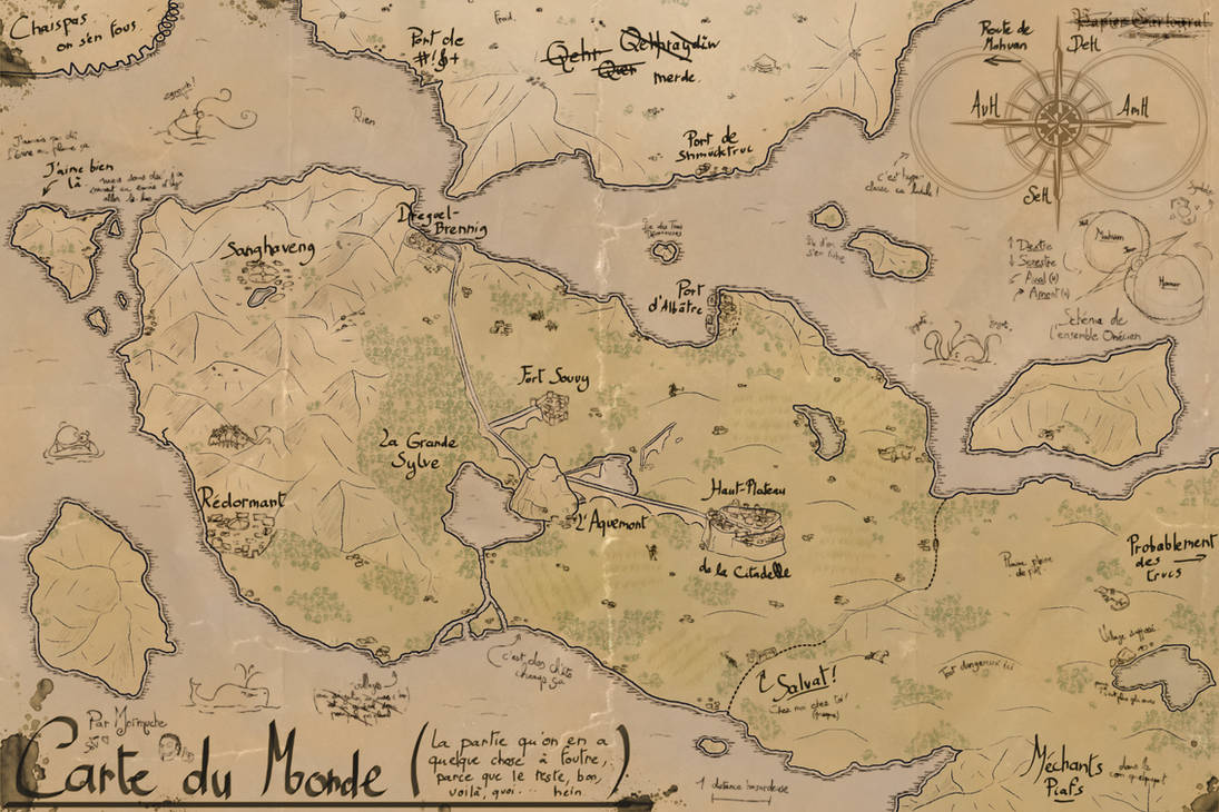 Map of what we give a shit by Oneigka on DeviantArt