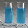 Water in Glass IoR left bad. Right good, LuxRender