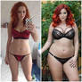 lucy collett belly before and after.