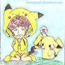 Cute John Deacon, Pikachu.