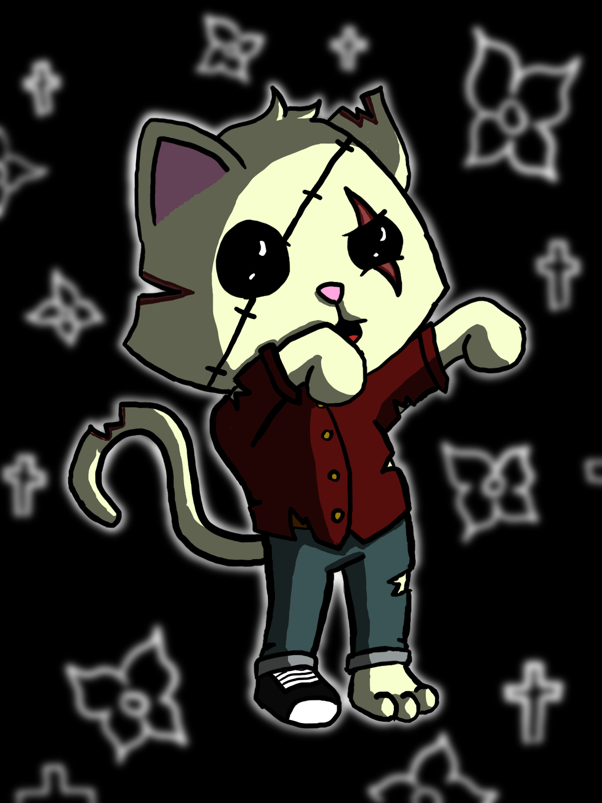 Huge Zombie Cat (PSX) by Jeremay54YT on DeviantArt