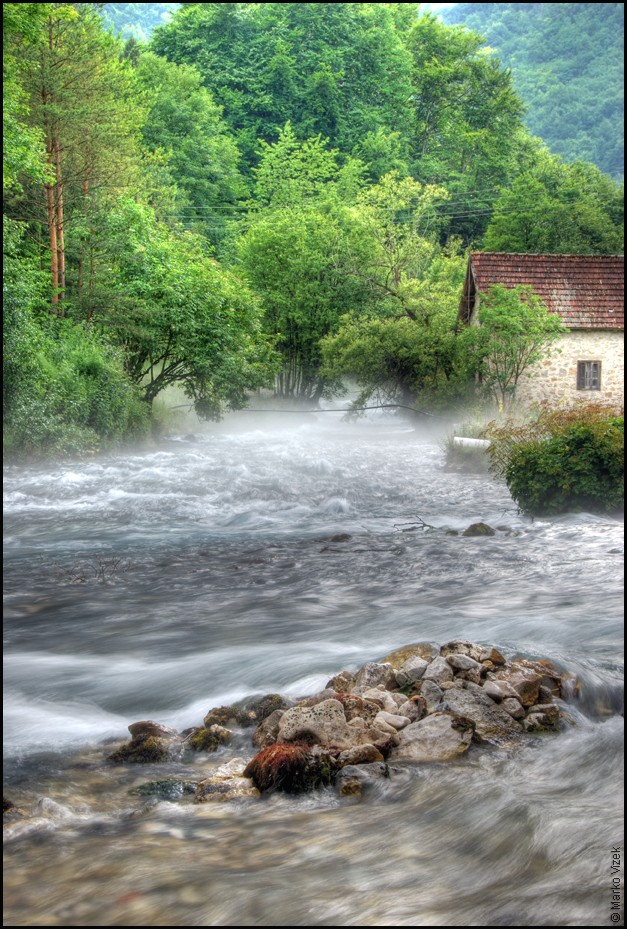 The sound of water