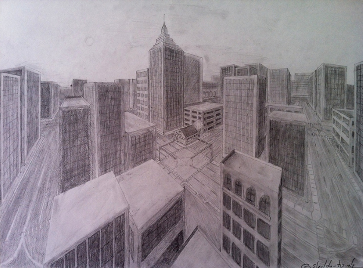 2-point Perspective Drawing