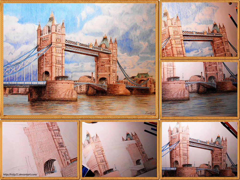 Tower Bridge, London - Step-by-step