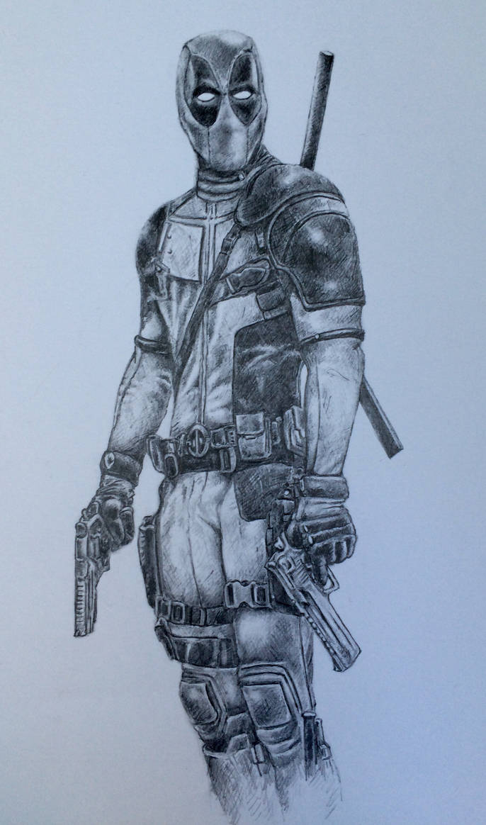 Deadpool - Graphite by Fletchersketch on DeviantArt