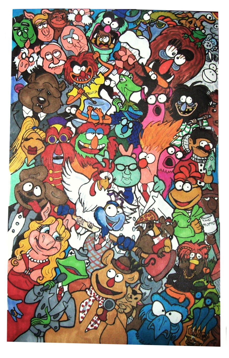 Muppet Graphics The Muppets by LizzyChrome on DeviantArt