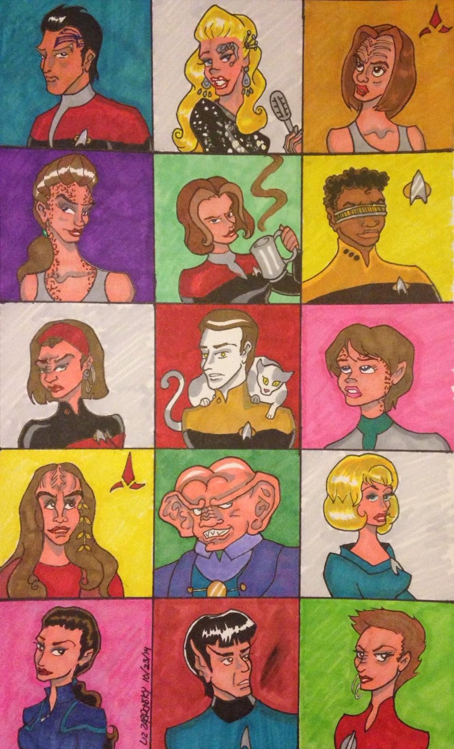 Sketch Cards: Star Trek