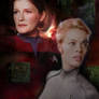 Cellphone Wallpaper, Janeway and Seven