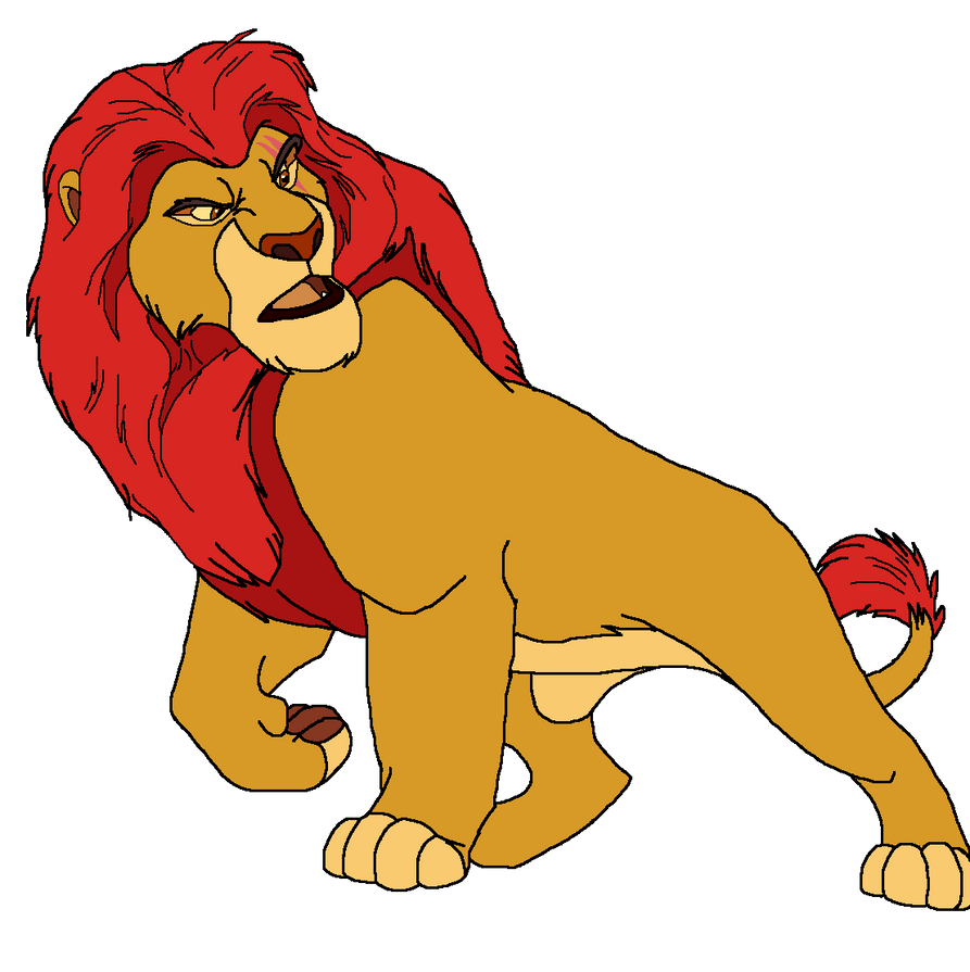 Mufasa/Kion Base (FILLED-IN) by MischiefLord777 on DeviantArt