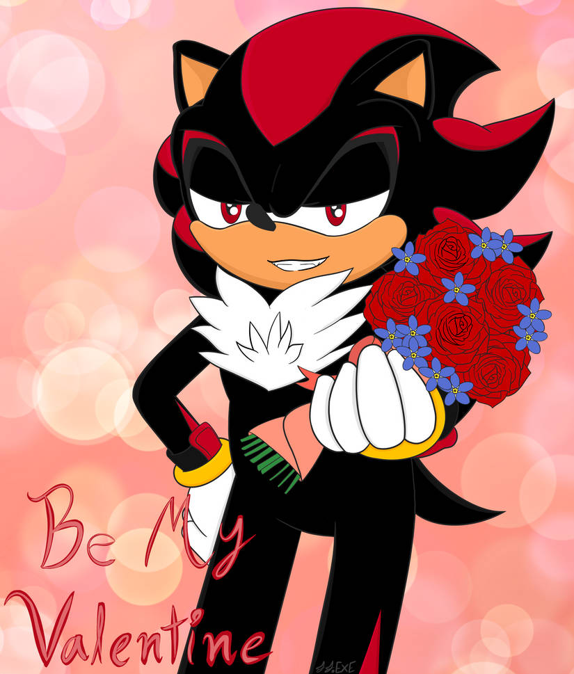 Be My Valentine ~ Shadow The Hedgehog by jjEXE on DeviantArt