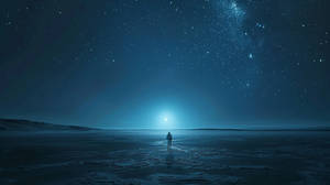 iamwhoami1 Endless black desert under starless sky