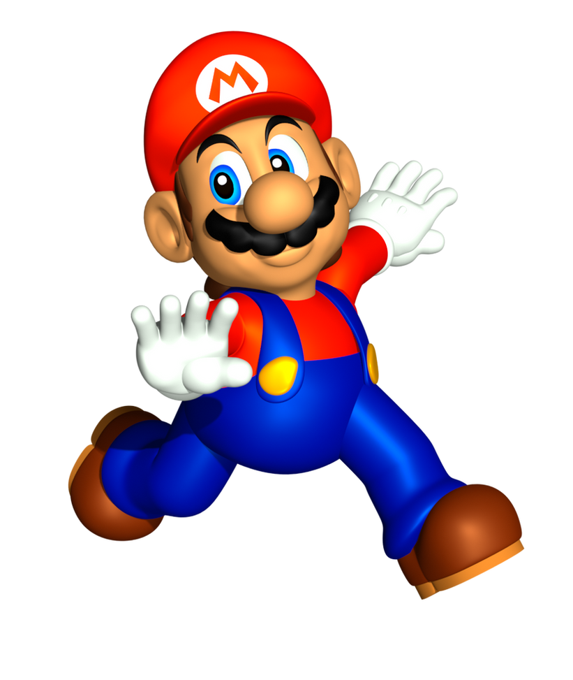 Render64 N64 Mario Render Recreation Transparent by Gwens04 on DeviantArt