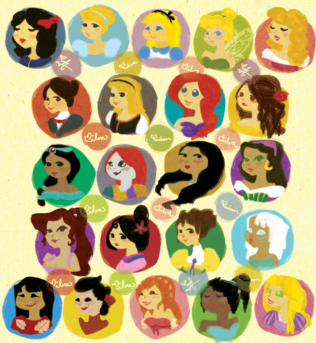 Those Disney girls that we all love