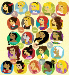 Those Disney girls that we all love