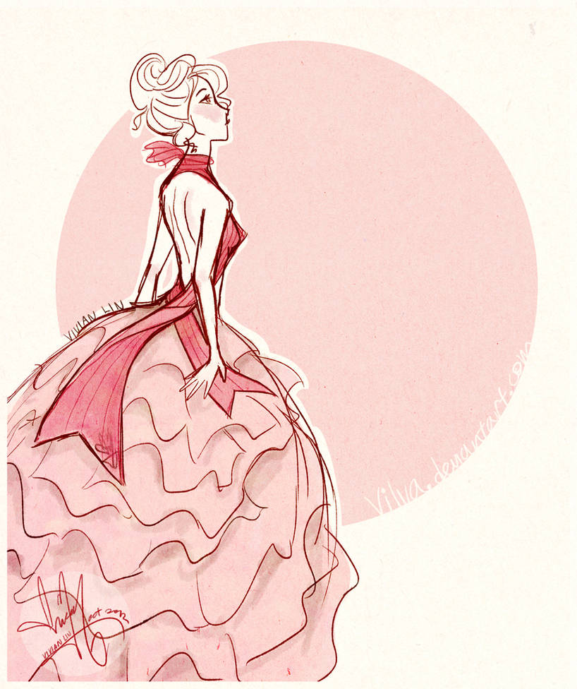 Of pink ribbons and hope by Vilva