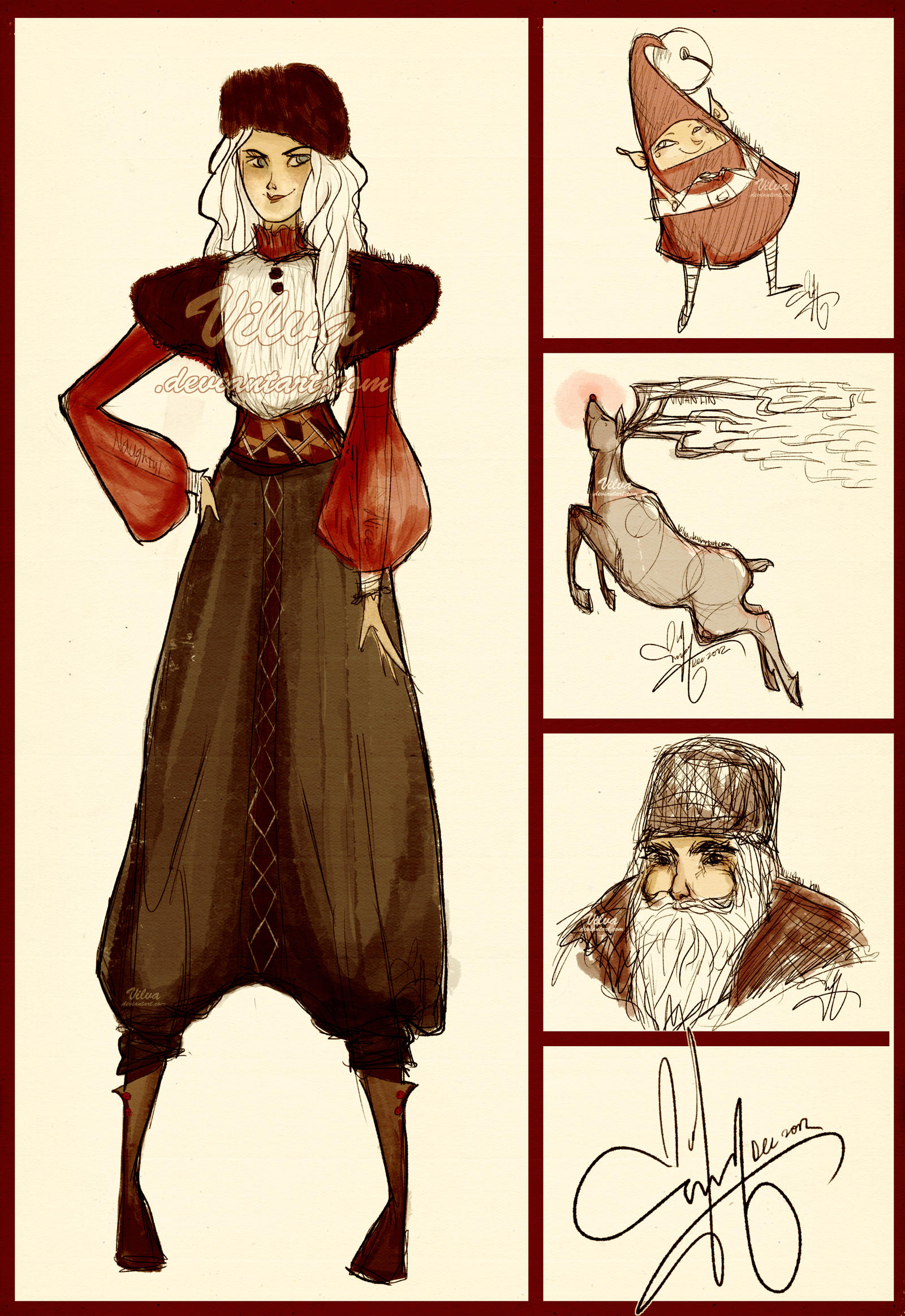 ROTG Fashion: North and other christmassy things by Vilva on DeviantArt