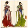 When will my reflection show? (Mulan dress design)